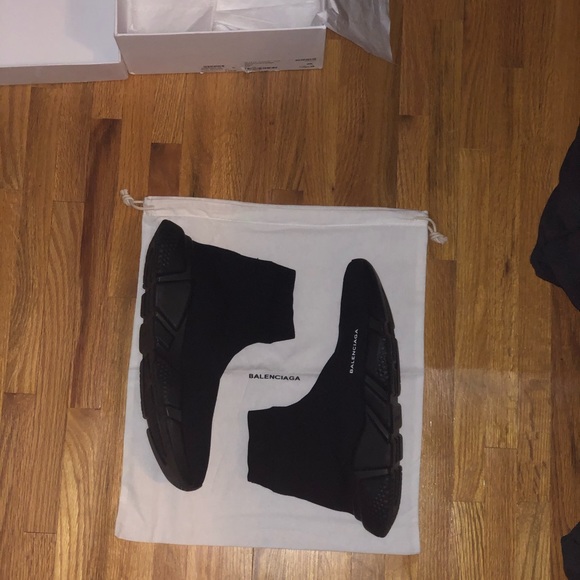 Balenciaga black speed sneakers - Picture 2 of 4